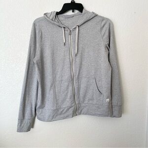 Vuori Grey Halo Performance Hoodie 2.0